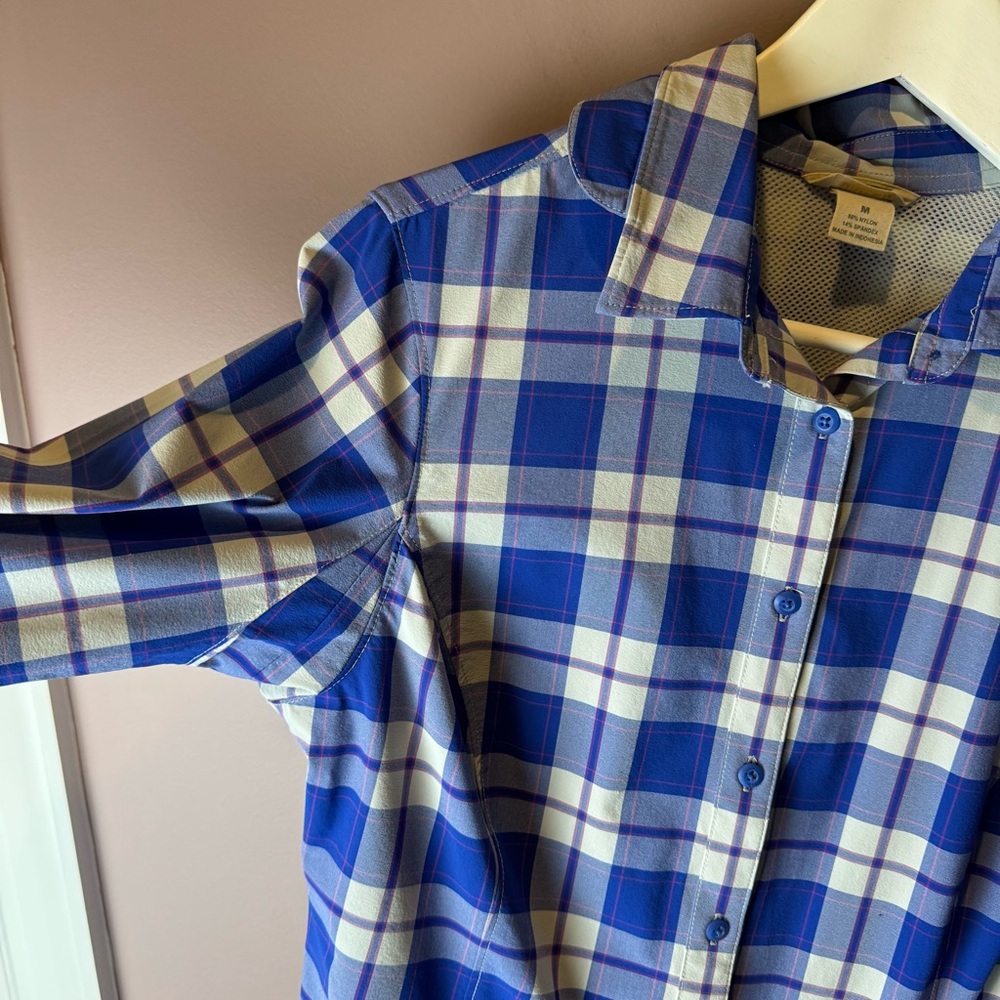 Duluth Women’s Plaid Long Sleeve Shirt M - Picture 6 of 9